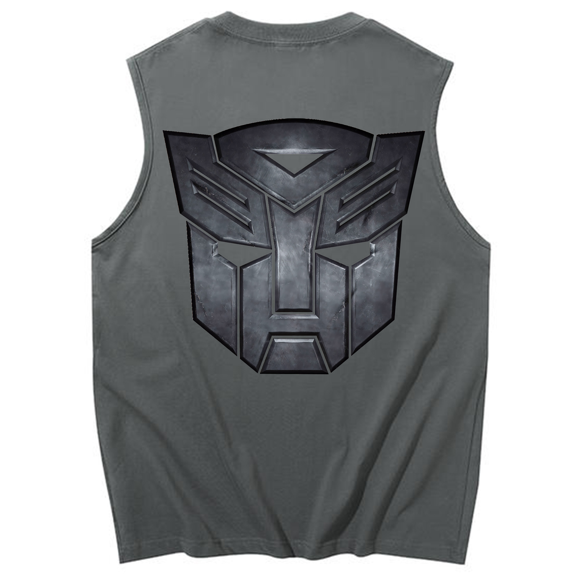 （画像用） Transformers トランスフォーマー コットン100％タンクトップ（背面プリント）